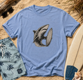 Surfing Shark t-shirt