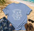 Touching the ocean t-shirt